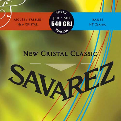 SAVAREZ 540 CRJ NEW CRISTAL CLASSIC струны для классических гитар (29-33-41-29-35-44) смешанного натяжения