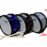 Детский барабан MEGATONE KSD-84/MDBL 8" х 4" фурнитура 4 натяжных болта палочки и ремень