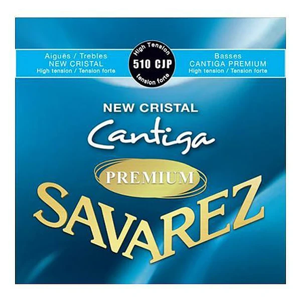 Комплект струн для классической гитары Savarez 510CJP New Cristal Cantiga, высокое натяжение