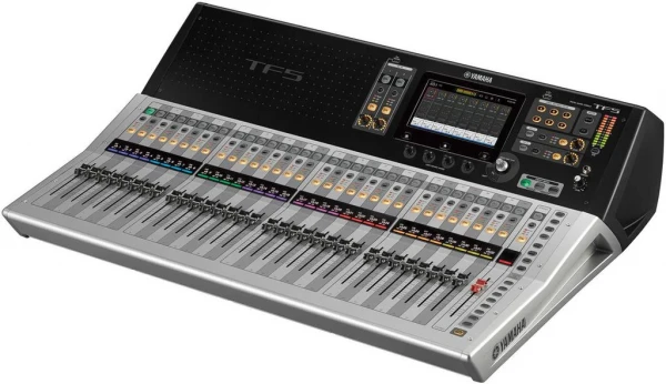 Цифровой микшер Yamaha TF5, 48 каналов, 32 входа, 16 выходов, 20 AUX Bus, слот для NY64-D, 8 DCA