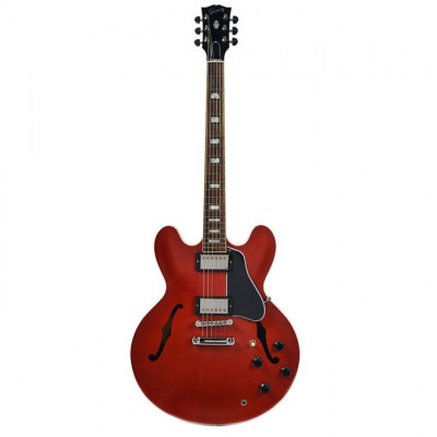Gibson 2018 MEMPHIS ES-335 SATIN WINE RED полуакустическая гитара
