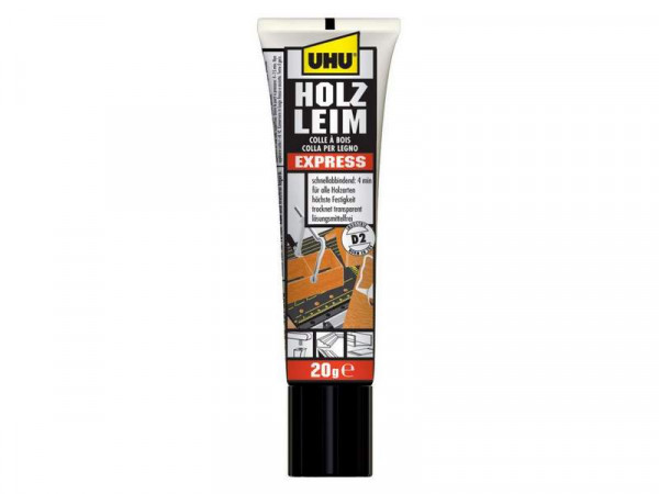 КЛЕЙ ДЛЯ ДЕРЕВА UHU HOLZLEIM ЭКСПРЕСС 20Г