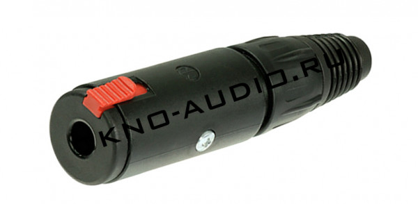 Кабельный разъем Neutrik NJ3FC6-BAG Jack 6.3мм TRS