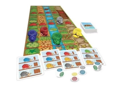 Настольная игра ZVEZDA "Гонки ёжиков", детская