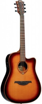 LAG T100D-BRS акустическая гитара