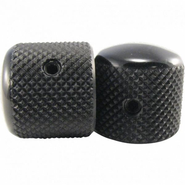 Ernie Ball 6355 ручка потенциометра черн/алюм Tele комплект из 2-х