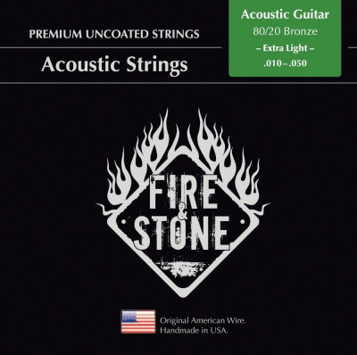 Струны для акустической гитары Fire&Stone (extra light)
