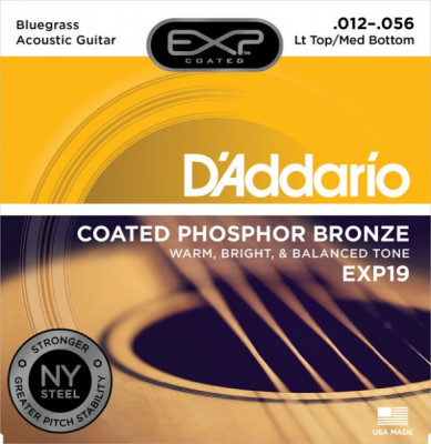 D'ADDARIO EXP / 19 струны для акустической гитары