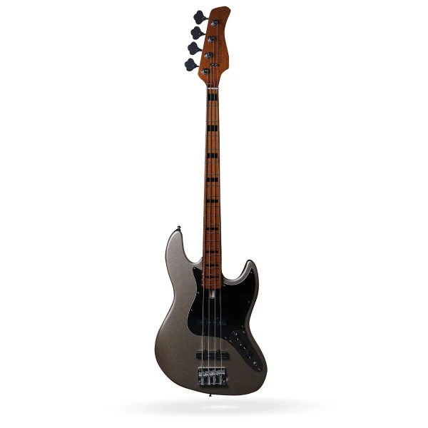 Бас-гитара Sire V5-4 CGM, форма Jazz Bass, цвет серый металлик