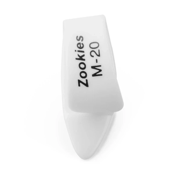 Когти на большой палец, средние, с поворотом на 20 градусов, 12 шт. Dunlop Z9002M20 Zookies 12Pack