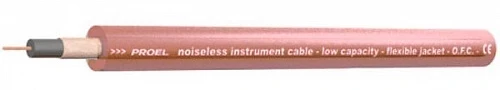 Proel HPC120-Инстр. кабель диаметр - 7 мм, прозрачная оплетка, в катушке 100 м