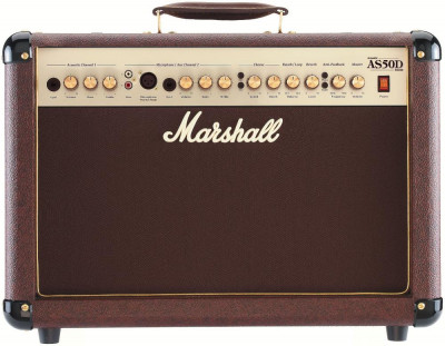 MARSHALL AS50D 50W 2x8" Acoustic Soloist Combo With Horn