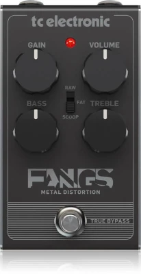 TC ELECTRONIC FANGS METAL DISTORTION напольная педаль эффекта дисторшн