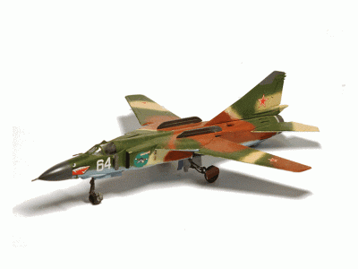 Сборная модель ZVEZDA Советский истребитель-бомбардировщик МиГ-23МЛД, 1/72