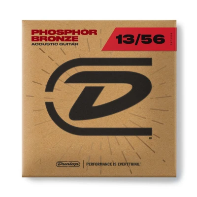 Струны для акустической гитары Dunlop DAP1356 Phosphor Bronze