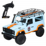 Радиоуправляемая машина MN MODEL английский внедорожник Defender  D90 (голубой) 4WD 2.4G 1/12 RTR