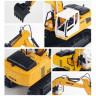 Радиоуправляемый экскаватор HUI NA TOYS 2.4G 6CH дальность 8 м 1/24 RTR