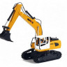 Радиоуправляемый экскаватор HUI NA TOYS 2.4G 6CH дальность 8 м 1/24 RTR