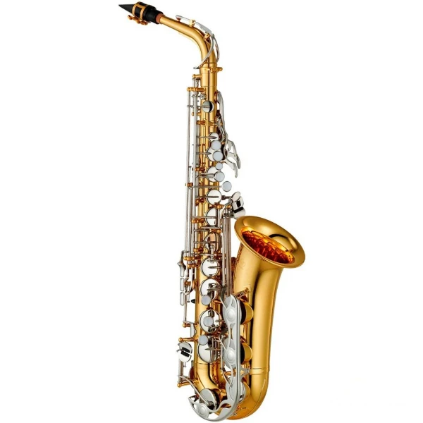 Альт-саксофон ученический с кейсом Yamaha YAS-26, лак золото