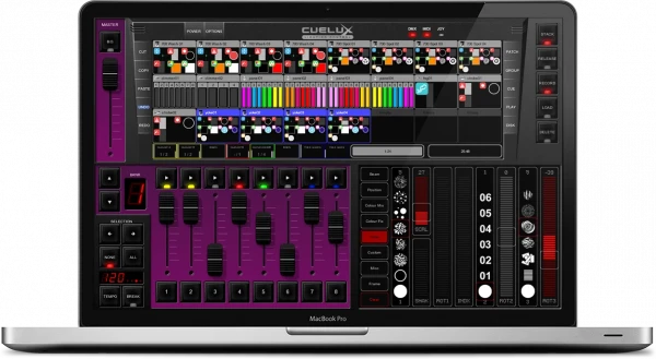 VISUAL PRODUCTIONS Cuelux + USB-DMX cable Программное обеспечение с USB-DMX-контроллером в комплекте