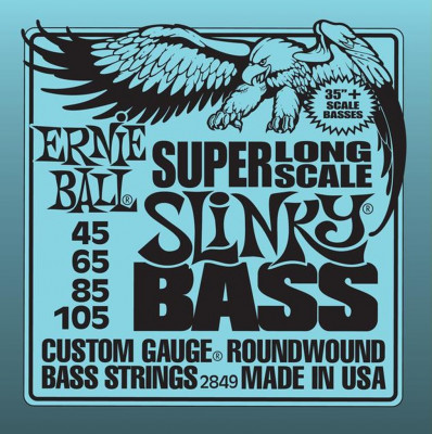 Комплект струн для бас-гитары Ernie Ball P02849
