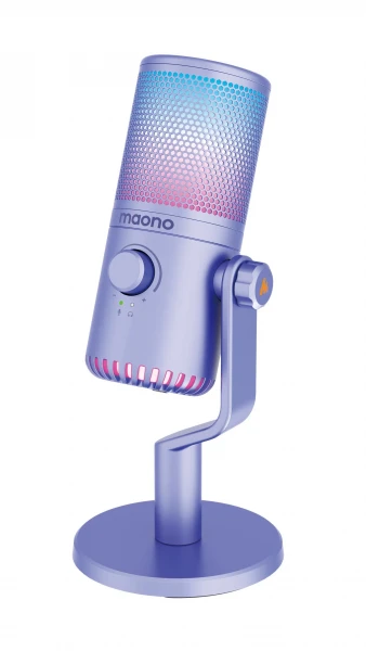 USB-микрофон Maono DM30RGB (purple) кардиоидный