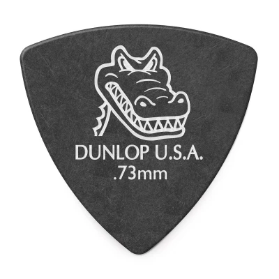 Медиаторы Dunlop 572P073 Gator Grip Small Triangle 6Pack, толщина 0.73 мм, 6 шт.