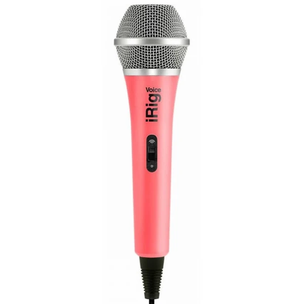 IK MULTIMEDIA iRig Voice - Pink караоке микрофон