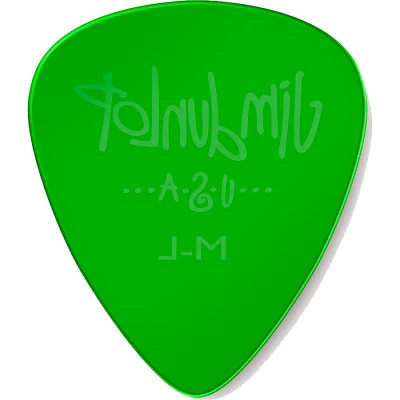 Медиаторы Dunlop 486RML Gels M-L Green, medium light, 72 шт.