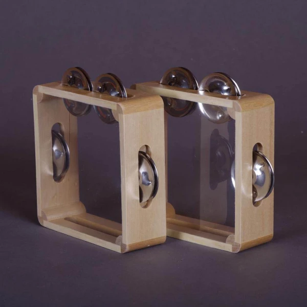 Бубен из массива березы с натяжкой, D 15 см Мастерская Сереброва РЗ-ББ-02