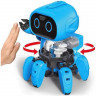 Робот-конструктор сенсорный ZYA-A2883,русская озвучка, подсветка, подвижные ноги, на батарейках