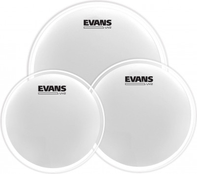EVANS ETP-UV2-S TOMPACK UV2 CTD 12,13,16 STD набор пластиков (12", 13", 16") с покрытием