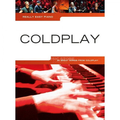 AM1009547 REALLY EASY PIANO COLDPLAY 2014 UPDATE EASY PF BOOK