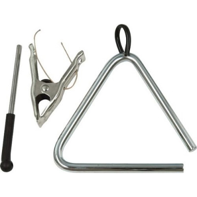 Треугольник LUDWIG LE1333 6" держатель и ударная палочка в комплекте