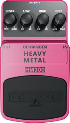 Педаль эффектов "хэви метал"-дисторшн BEHRINGER HM300