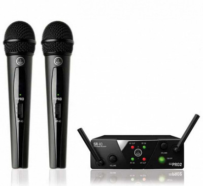 AKG WMS40 MINI2 VOCAL ISM2/3 радиосистема вокальная с двумя радиомикрофонами