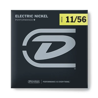 Струны для электрогитары Dunlop DEN1156 Electric Guitar, никель, 11-56