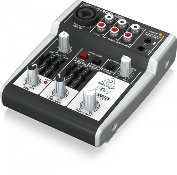 Аналоговый микшер Behringer 302USB