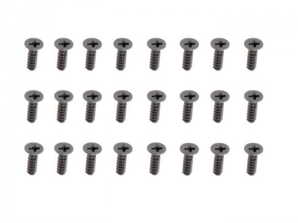 Винты с потайной головкой M3х10 под крестовую отвертку, 15шт.