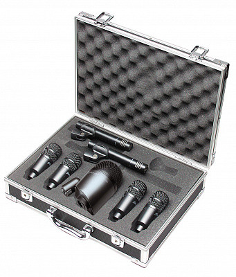 STAGG DMS-5700H - набор микрофонов для записи барабанов, 7 шт