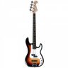 Tenson California PJ Standard 3-tone Black бас-гитара