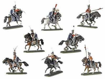 Сборные солдатики ZVEZDA Русские гусары, 1/72