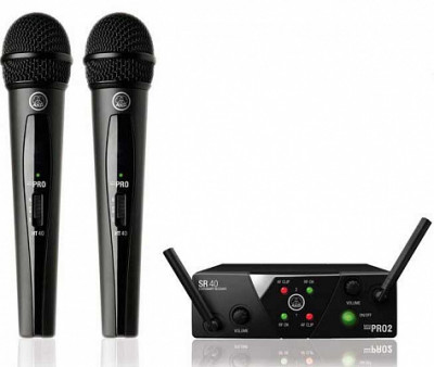AKG WMS40 Mini2 Vocal Set BD US45A/C  радиосистема вокальная с двумя радиомикрофонами
