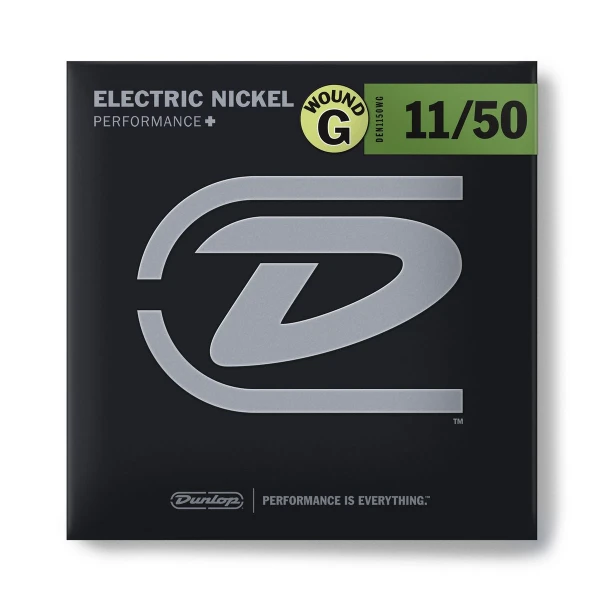 Струны для электрогитары Dunlop DEN1150WG, никель, Wound G, 11-50