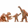 Набор фигурок животных MASAI MARA MM201-005 серии "Мир диких животных": Семья орангутангов, 4 пр.