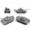 Сборная модель ZVEZDA Российский танк Т-90, подарочный набор, 1/72