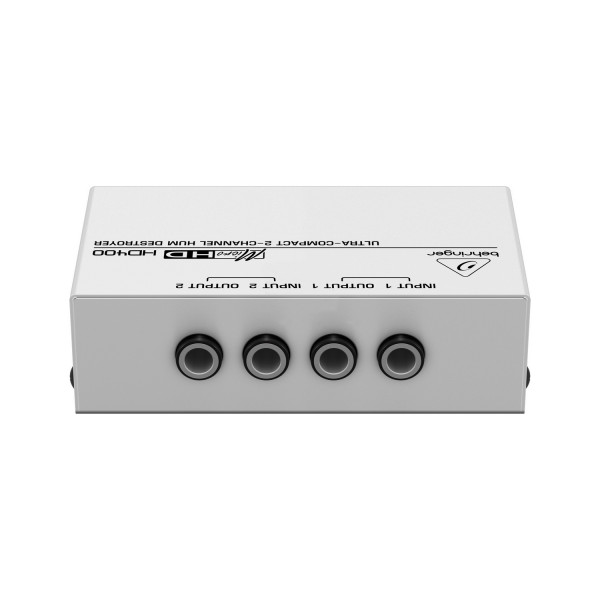 BEHRINGER HD400 2-канальный подавитель сетевого фона и шумов / пассивный DI-box