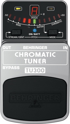 Behringer TU300- высокоточный тюнер для гитары