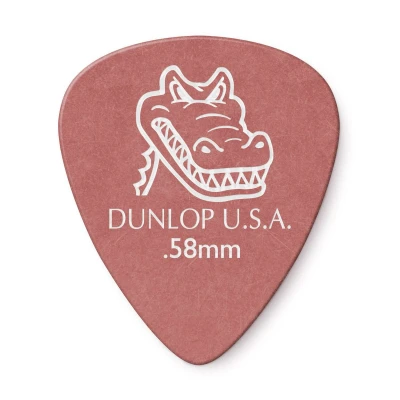 Медиаторы Dunlop 417P058 Gator Grip Standard 12Pack, толщина 0.58 мм, 12 шт.