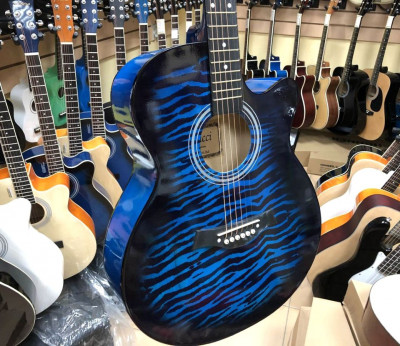 Акустическая гитара Belucci BC4010 синего цвета